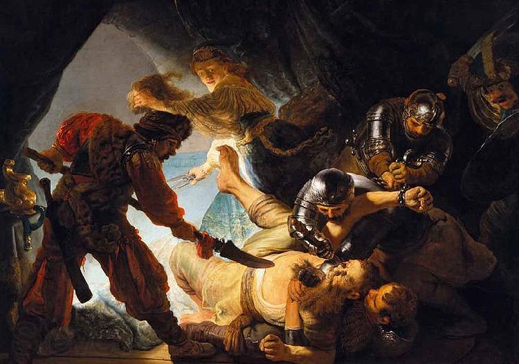 Rembrandt Peale Samson and Delilah Spain oil painting art